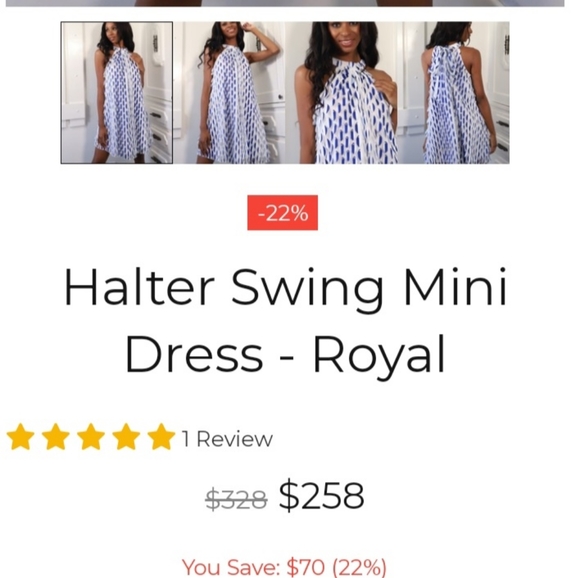 EVA FRANCO DRESS NWOT #MOD #RETRO - Picture 3 of 10